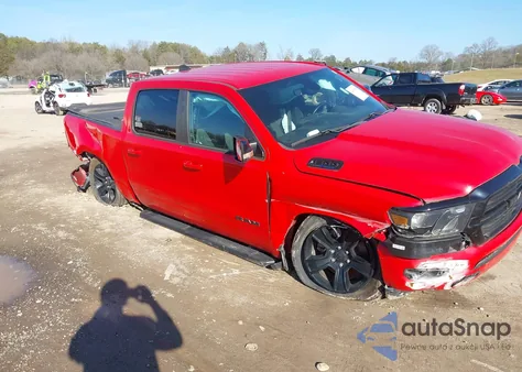 2021 Ram 1500 Big Horn 4X2 5'7 Box z USA, uszkodzony, nr VIN 1C6RREFT3MN747216